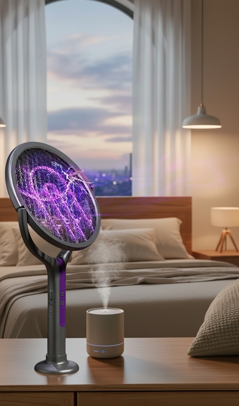 Eliminador de mosquitos extensible y portátil