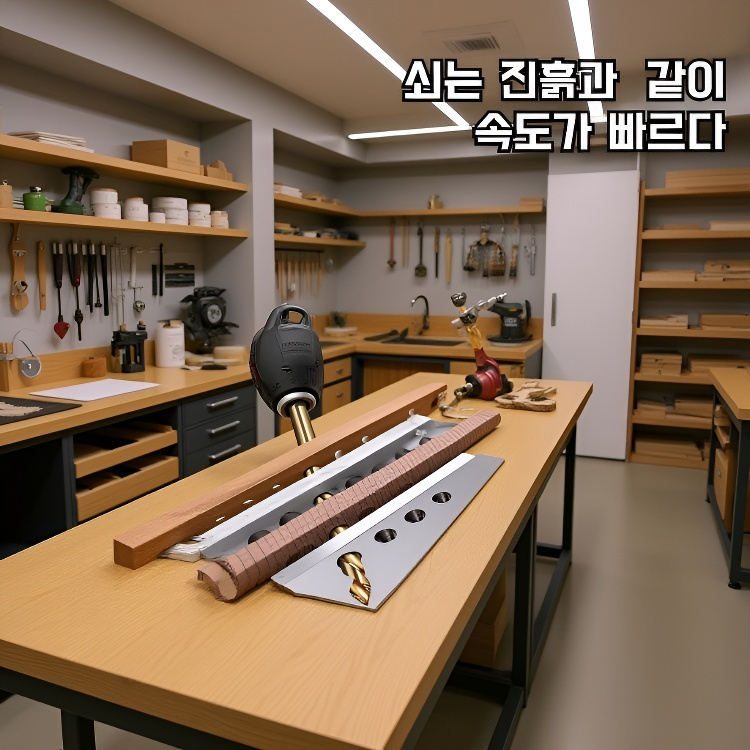 계단형 트위스트 코발트 드릴