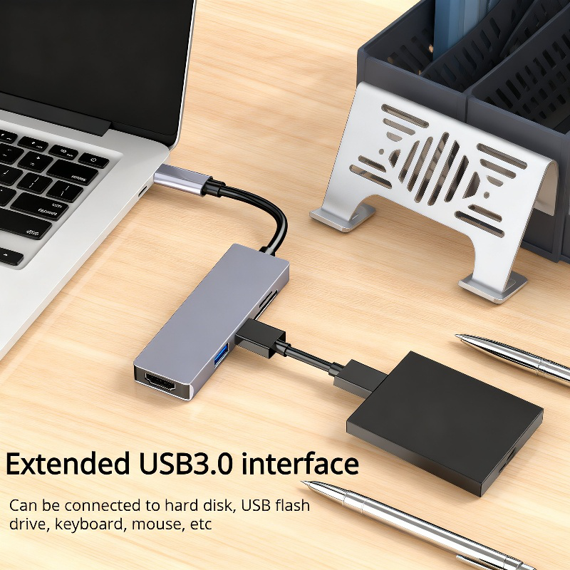 Type-C Multi-Interface Expansion Dock (70+20 Functions)