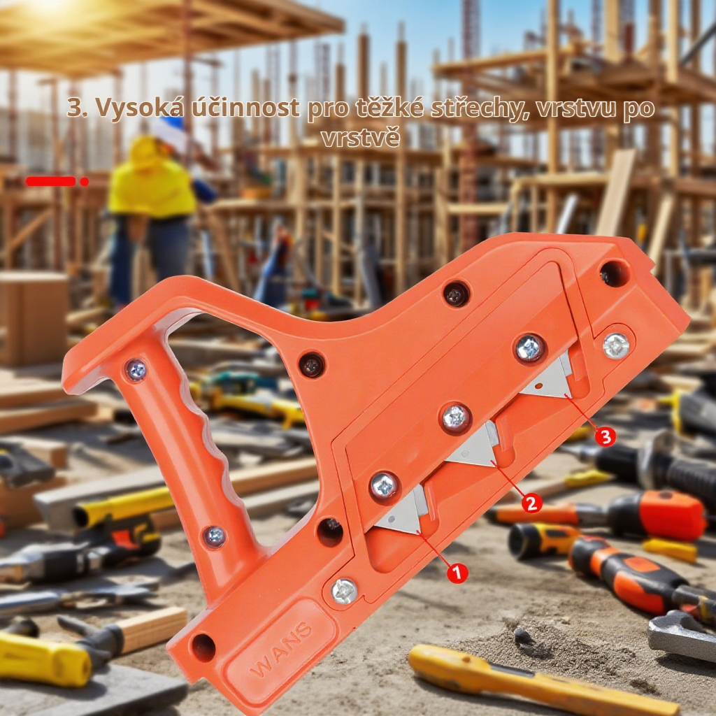  Víceúhlový hoblík na sádrokartonové desky 