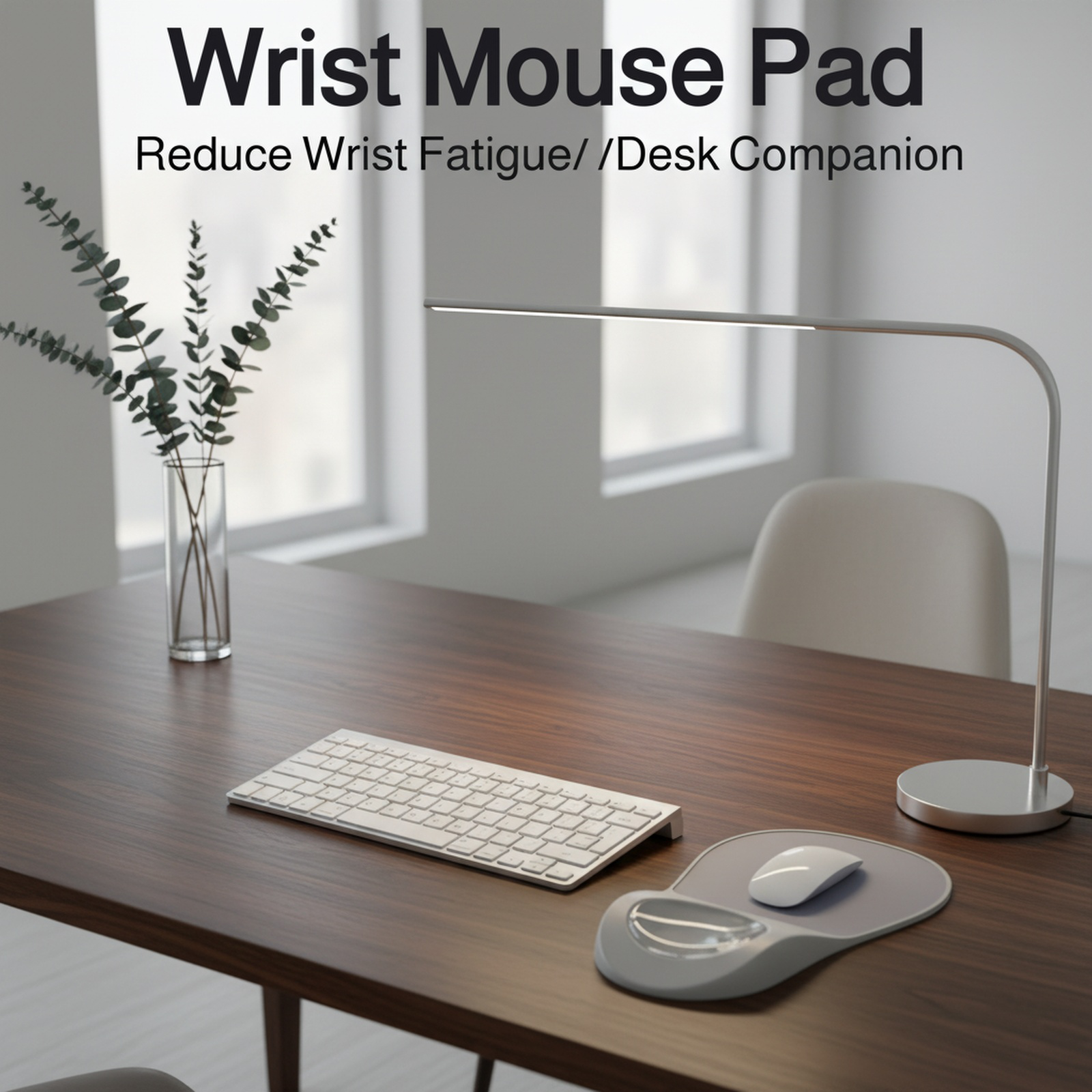 Ergonomic Office Mouse with Simple Wrist Rest