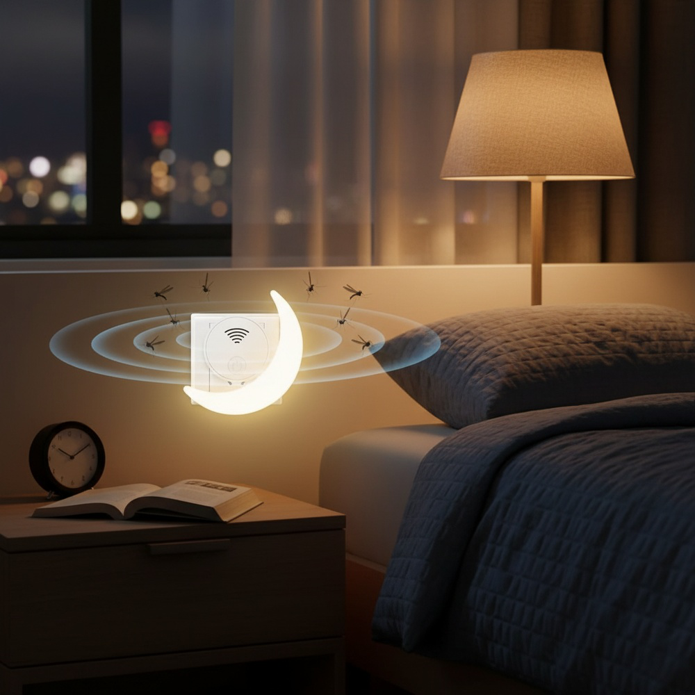 Ultrasonic Mosquito Repellent Night Lamp