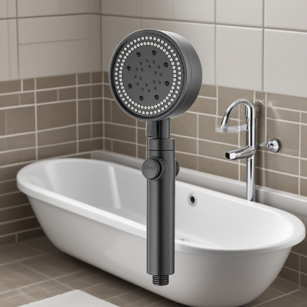 تجربة استحمام منعشة مع دش دش الحمام