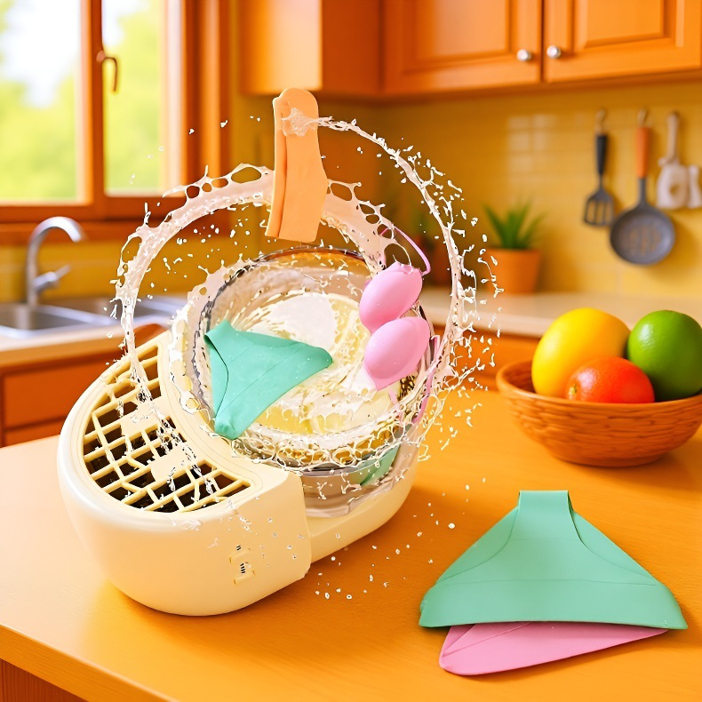 Mini lavadora inalámbrica para viajes y uso doméstico