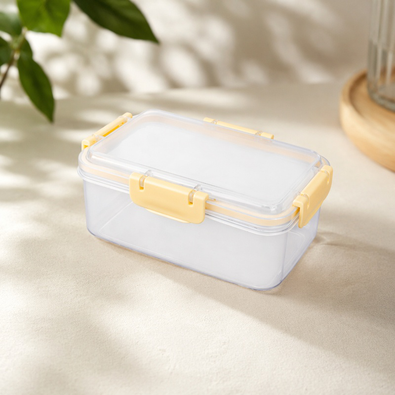 Caja de almacenamiento doméstica con tapa y sellado para clasificar