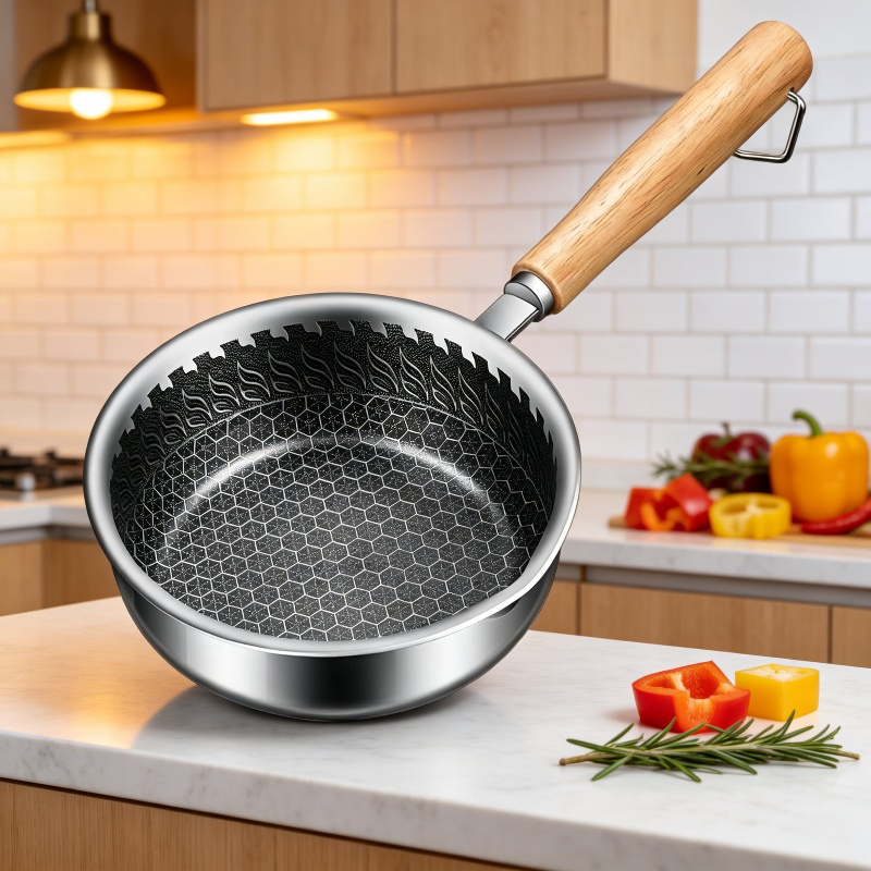 Household Non-Stick Frying Pan for Induction Cooker