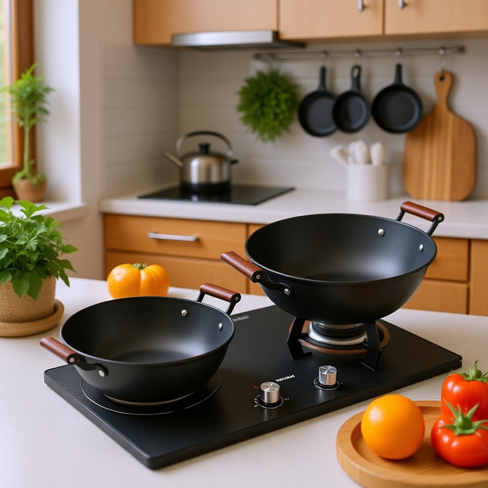 コーティングされていない鍋シチューポット家庭用ノンスティック調理鍋錆びないスープポット両耳スープポットシチューポット