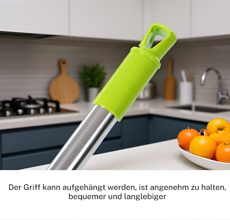 Streifenfreie Reinigung mit dem Mikrofaser-Selbstwringenden Mopp