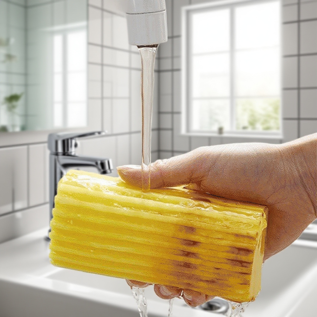 Multifunkční čistící houbička