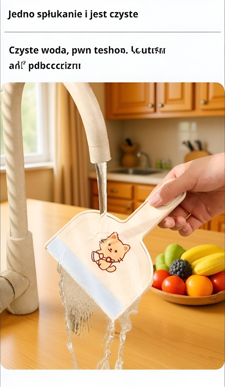 Szczotka do usuwania tłuszczu z powierzchni