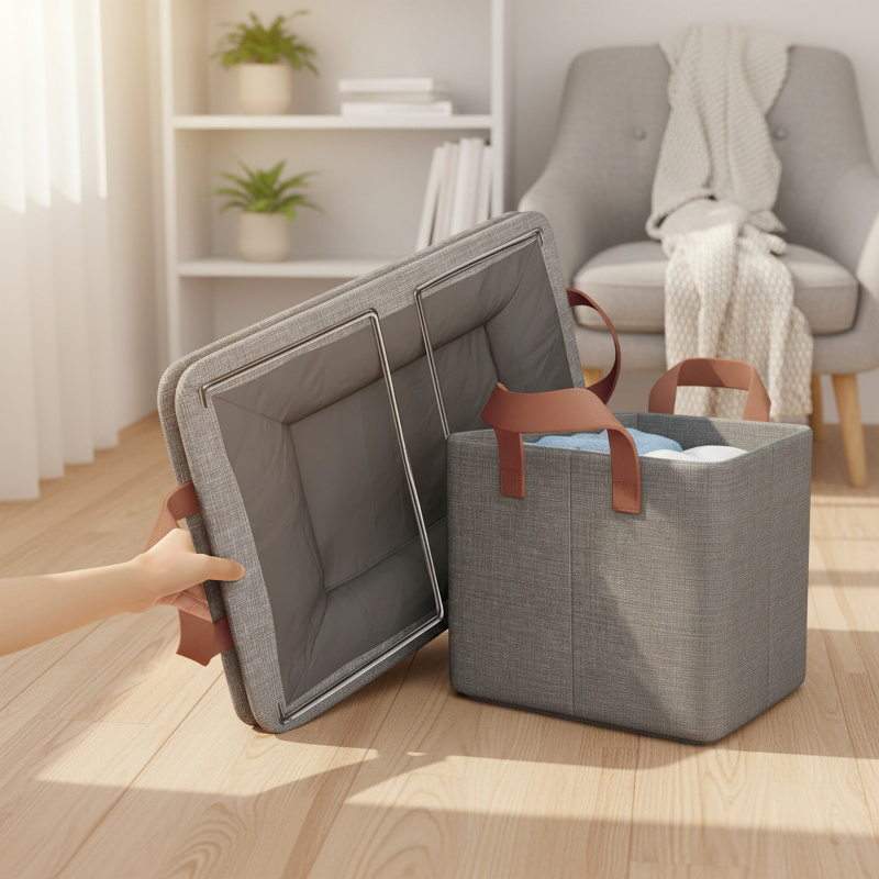 Foldable Clothes Storage Box, Multi-purpose Organizer
