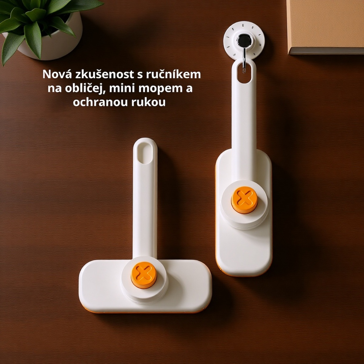 Mini automatický mop, který nevyžaduje ruční praní