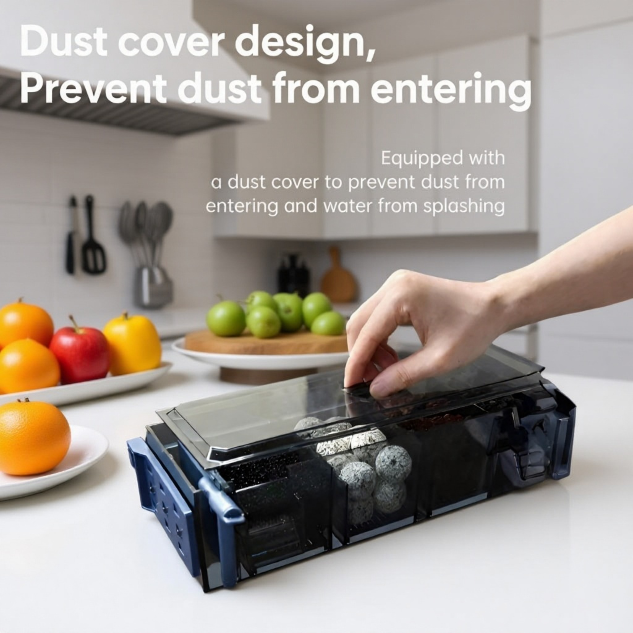 Fish tank with crystal clear water using Waterfall Filter