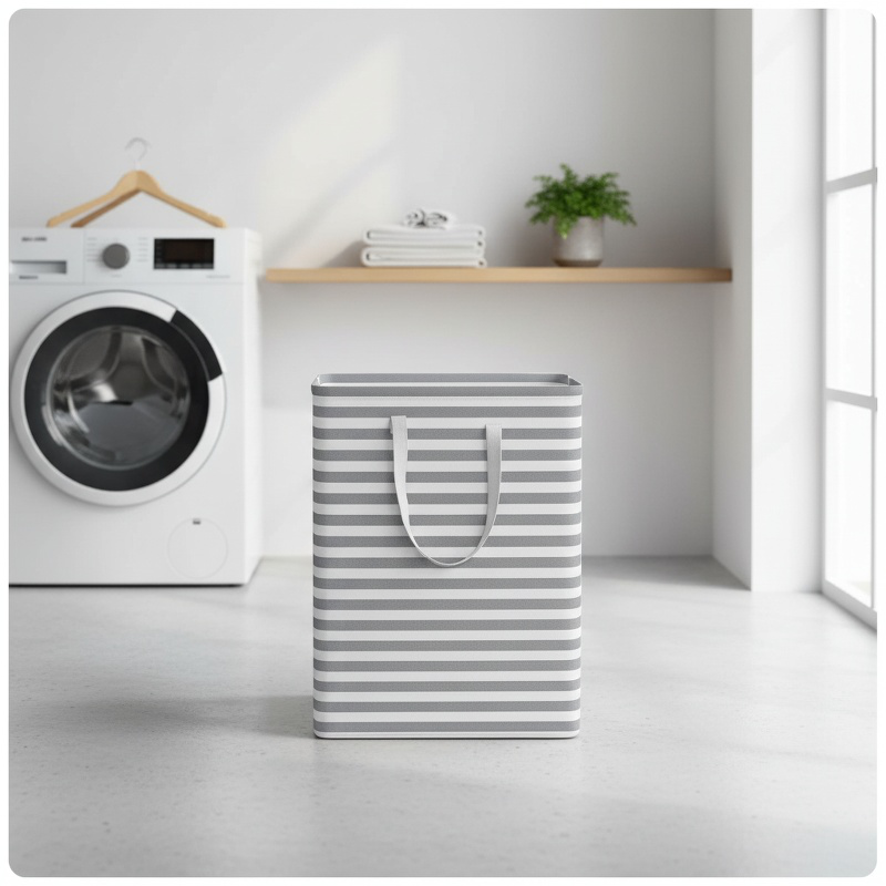 Large capacity laundry basket