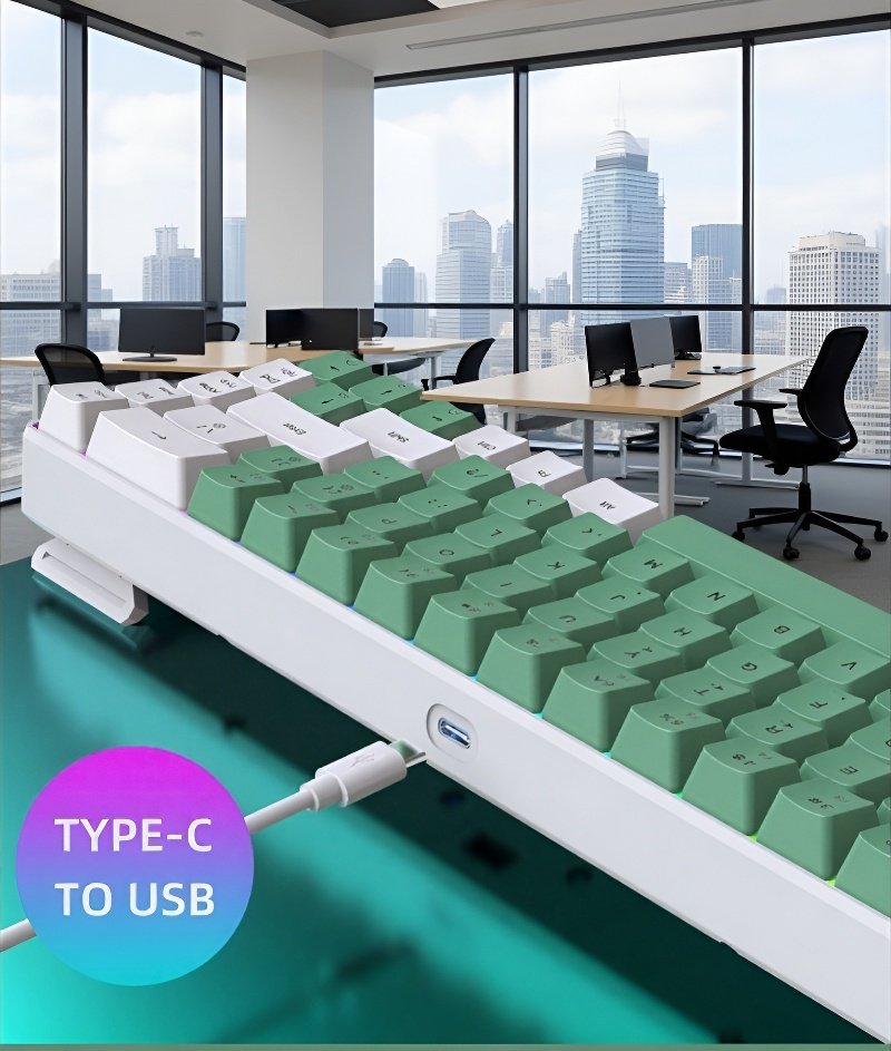 カスタマイズ可能なRGBキーボード