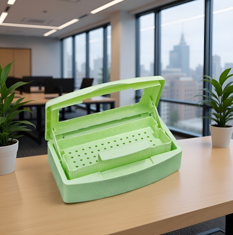 Almacenamiento seguro para instrumentos de manicura