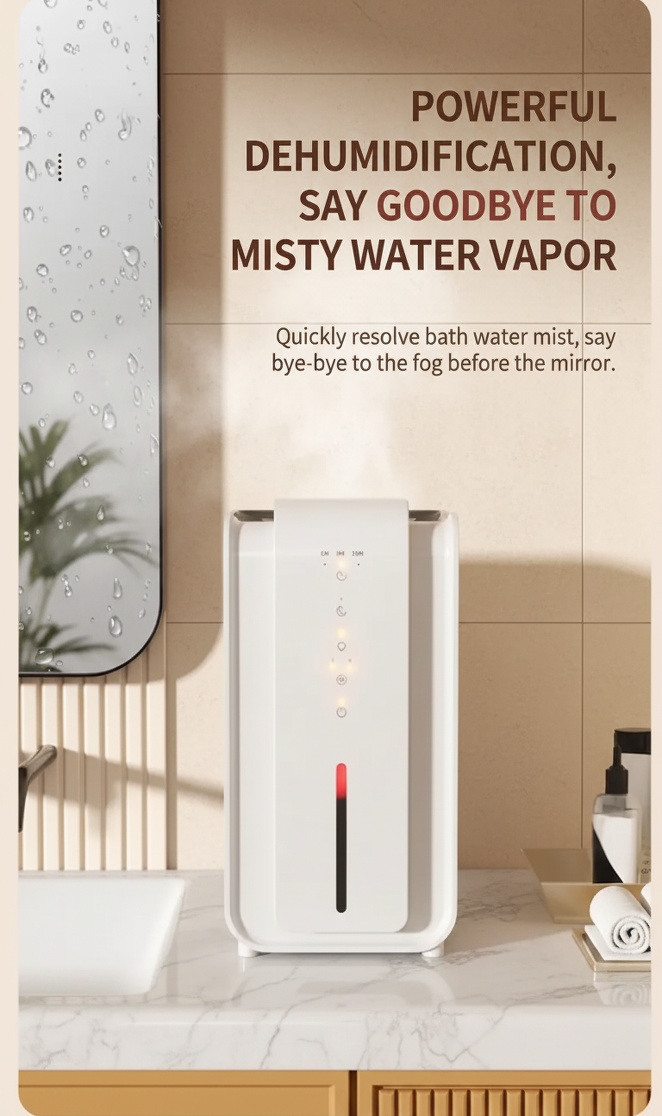 Dehumidifier for closets and wardrobes