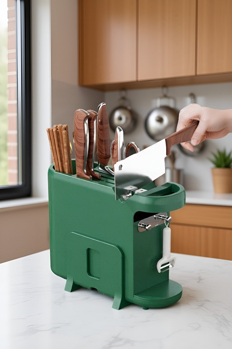 벽걸이형 칼걸이 설치 모습