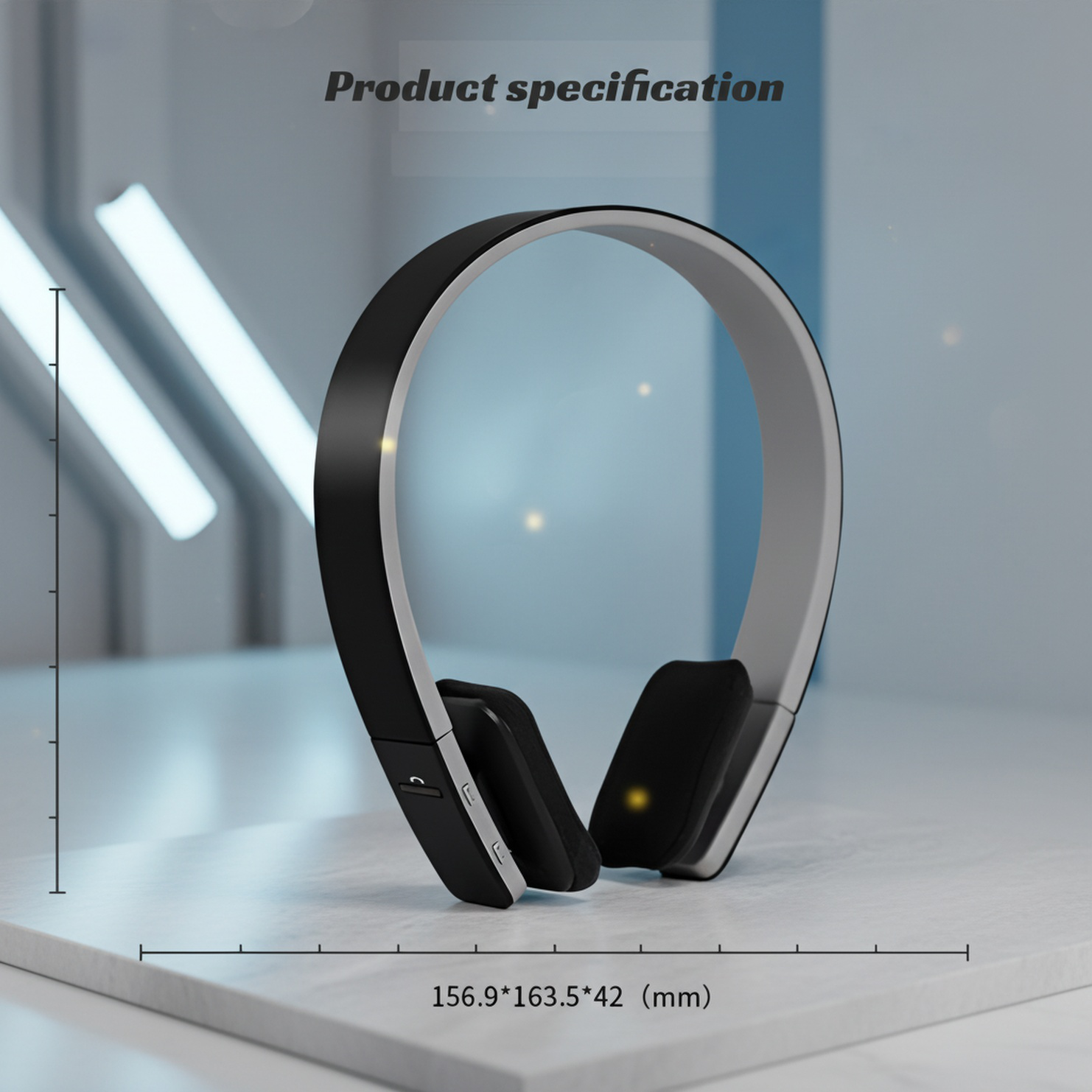Ultra-long Battery Life Over-Ear Bluetooth Headphones
