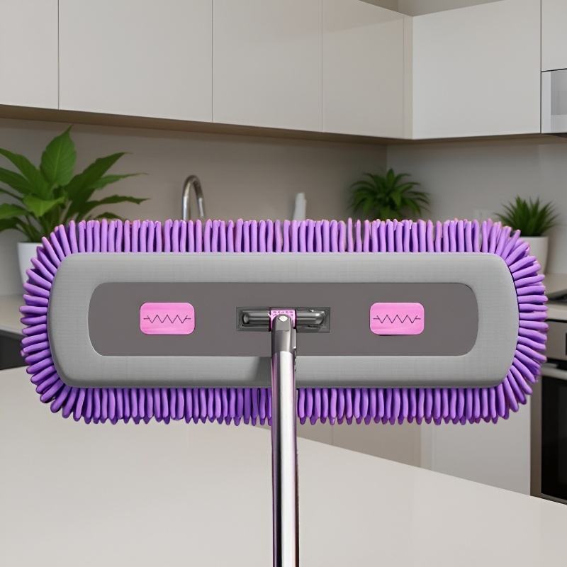 Wet Dry Flat Mop Flat Mop Big Absorbent Cleaning Solution Clip Cloth Hand Wash Free