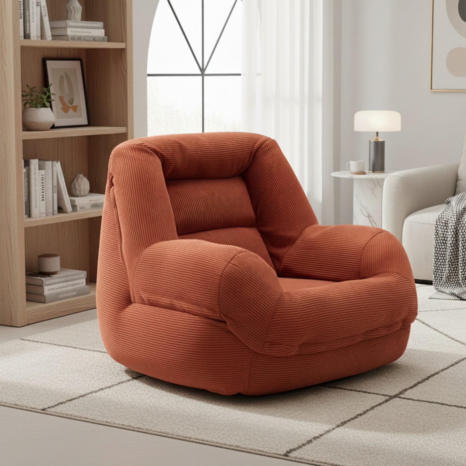 Girls' Lazy Sofa Bean Bag Tatami Single Fabric Sofa