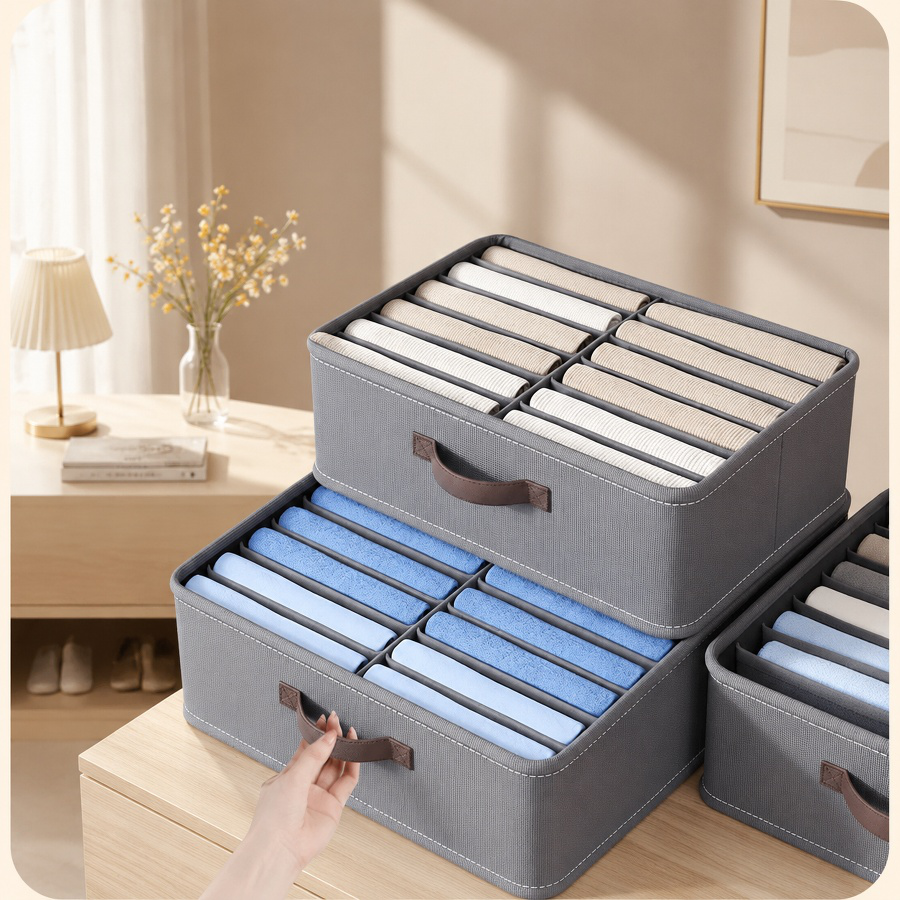 Multifunctional Shelf with Drawers