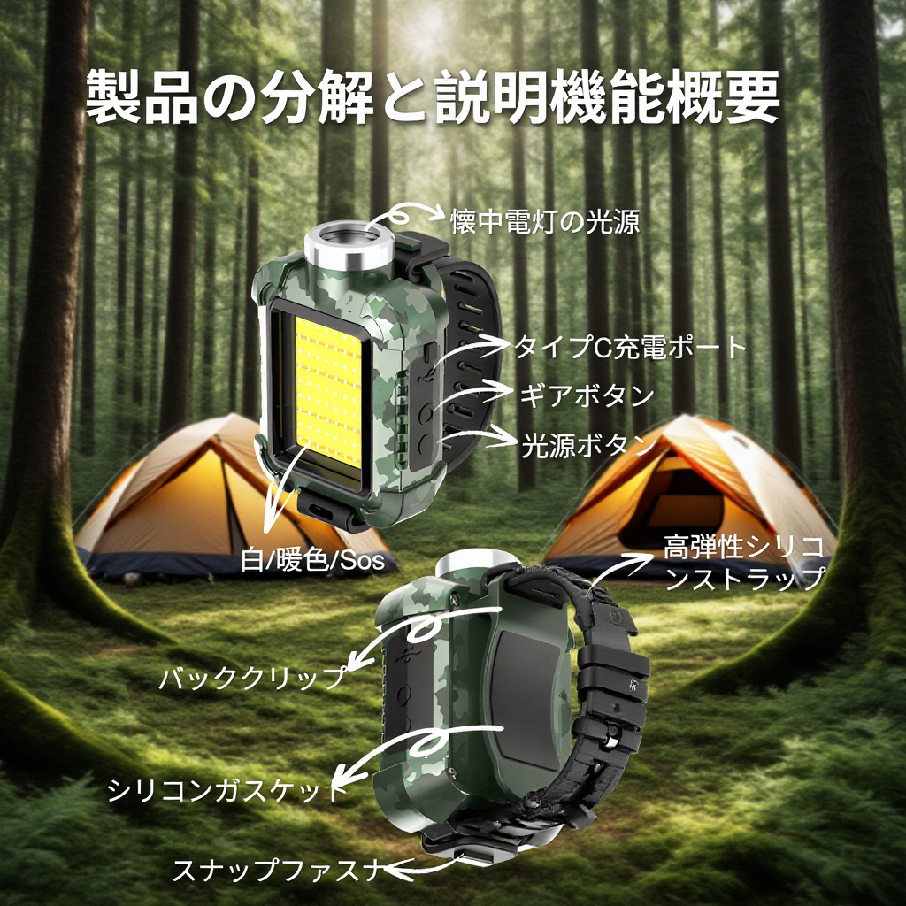 防水機能付き多機能ヘッドバンド