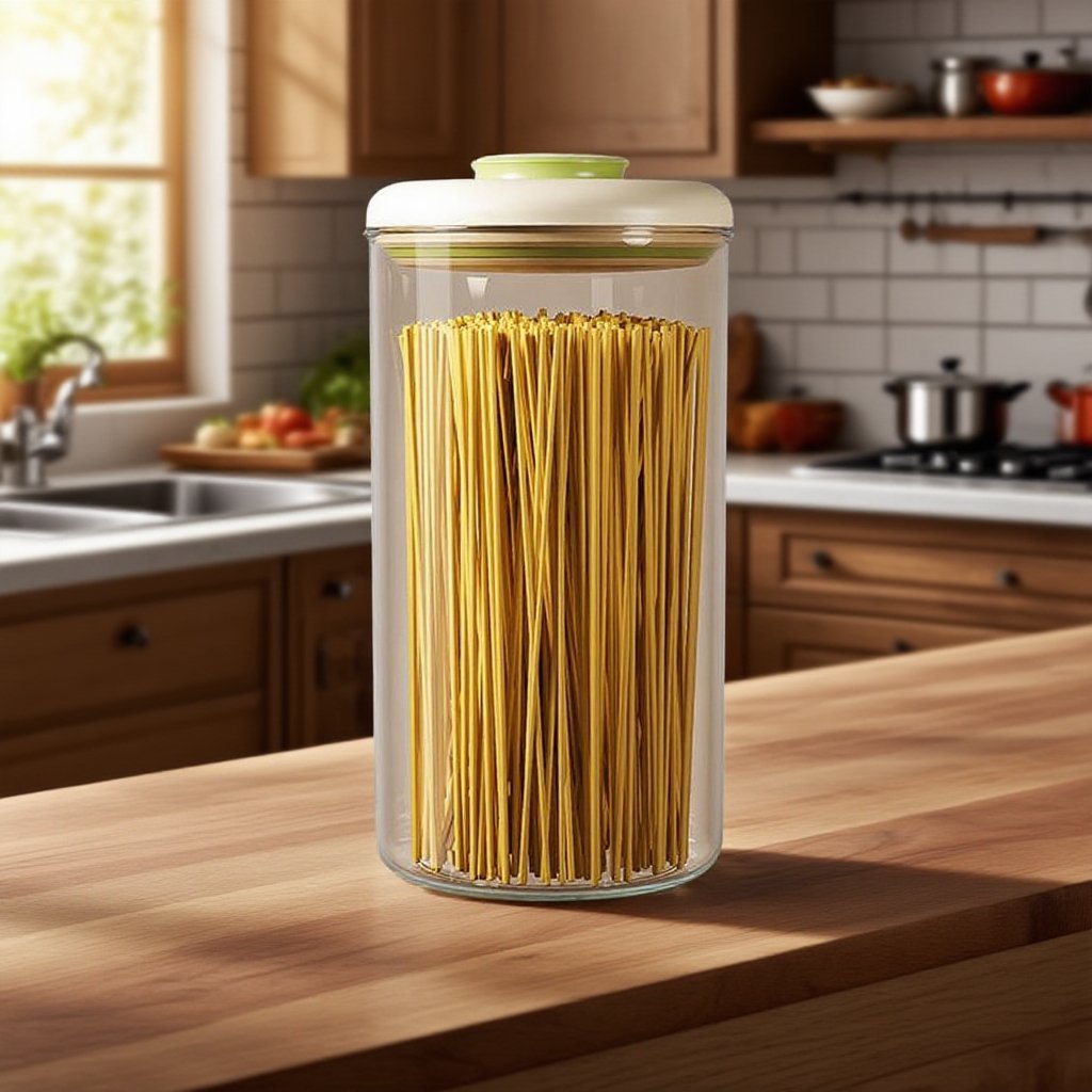 곡물 및 시리얼용 프레스형 밀폐 용기