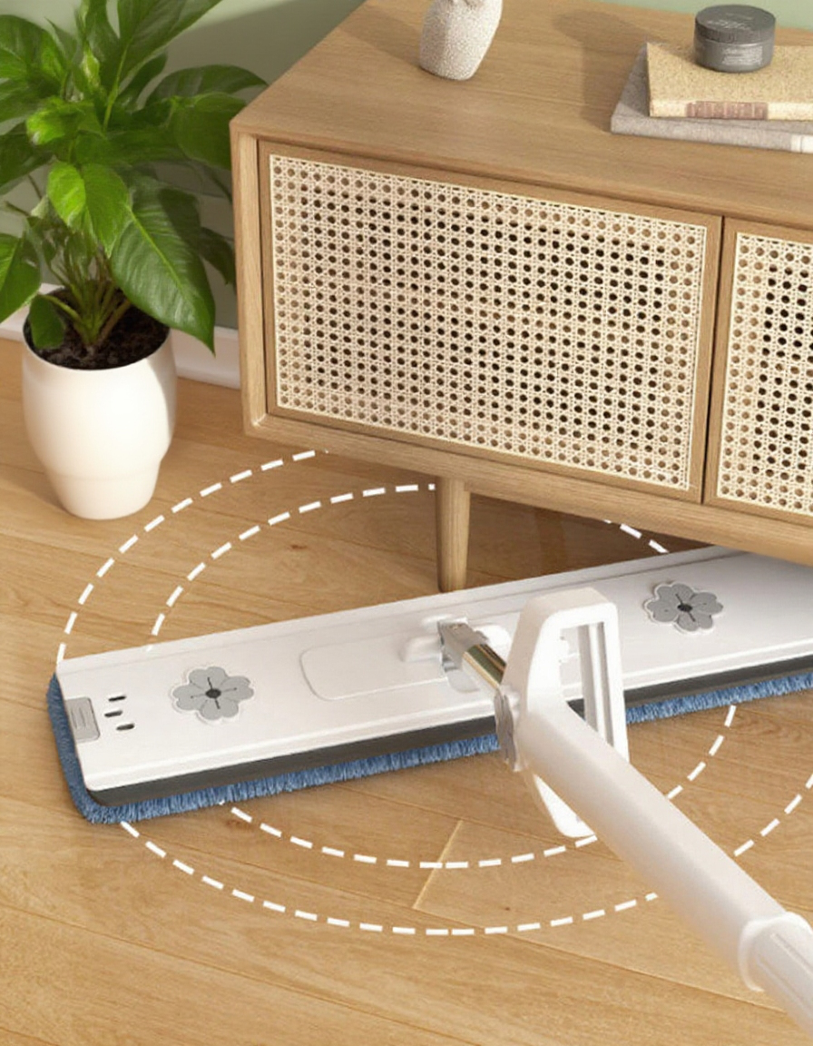 네잎클로버 자동 평판 청소기 게으른 사람을 위한 마법 아이템