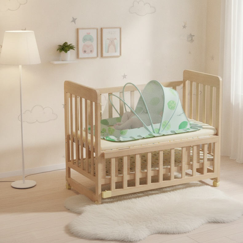 Baby-Moskitonetz, Abdeckung für Bett, Baby, faltbares Moskitonetz, kostenlose Installation, Kinder-M