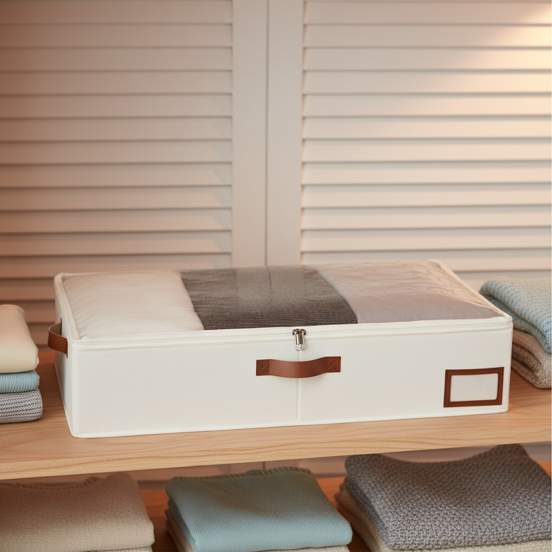 Atmungsaktive Aufbewahrungslösung für das Schlafzimmer