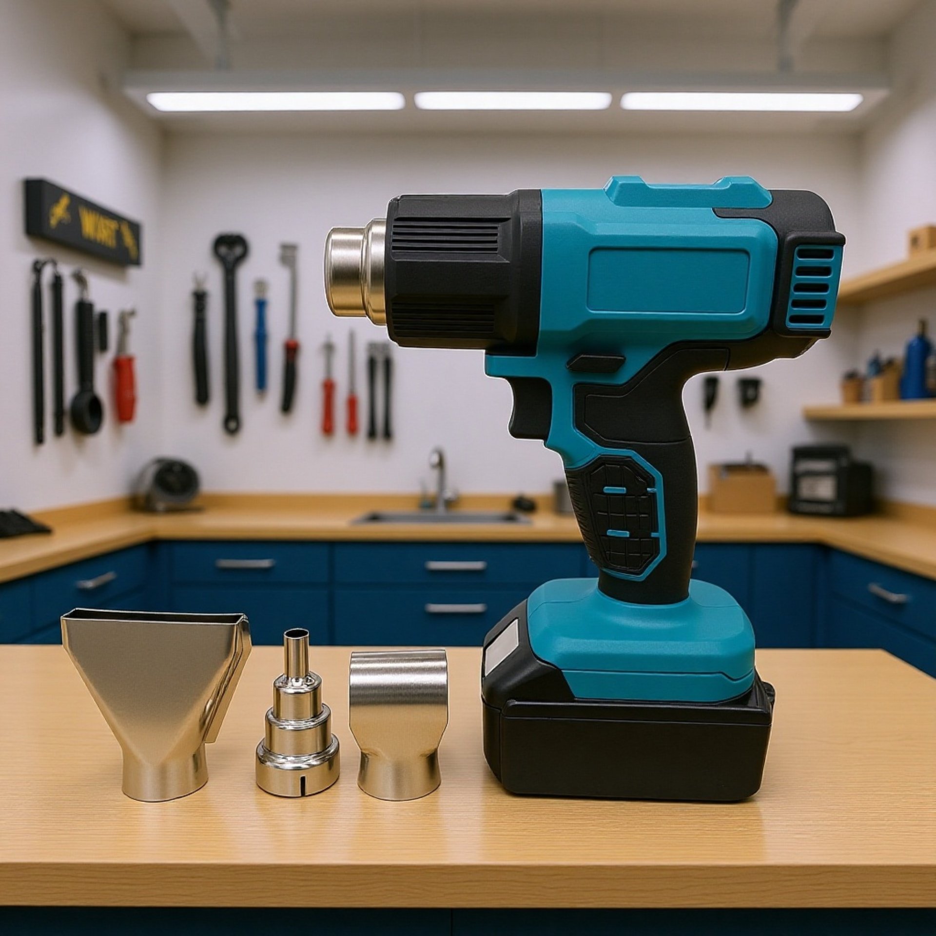 Handheld wireless hot air gun for mobile phone repair