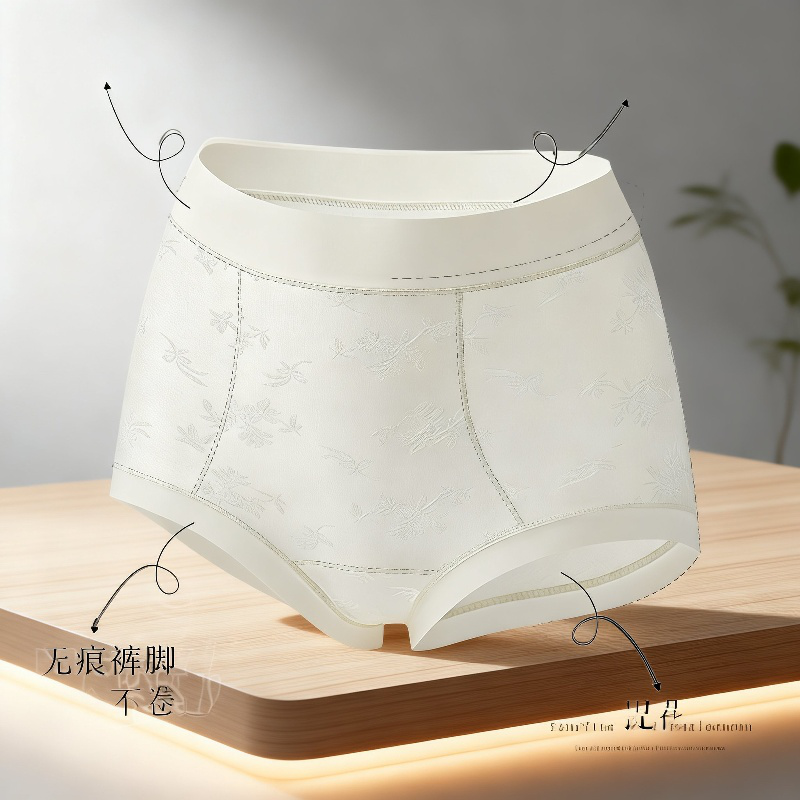 中国風ハイウエストシェイプウェアスリップ、快適通気性＆セクシー