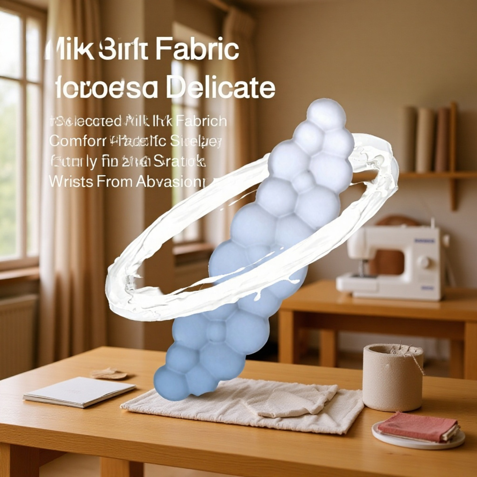 Cloud keyboard and mouse wrist support stylish gradient color multiple colors optional slow rebound 