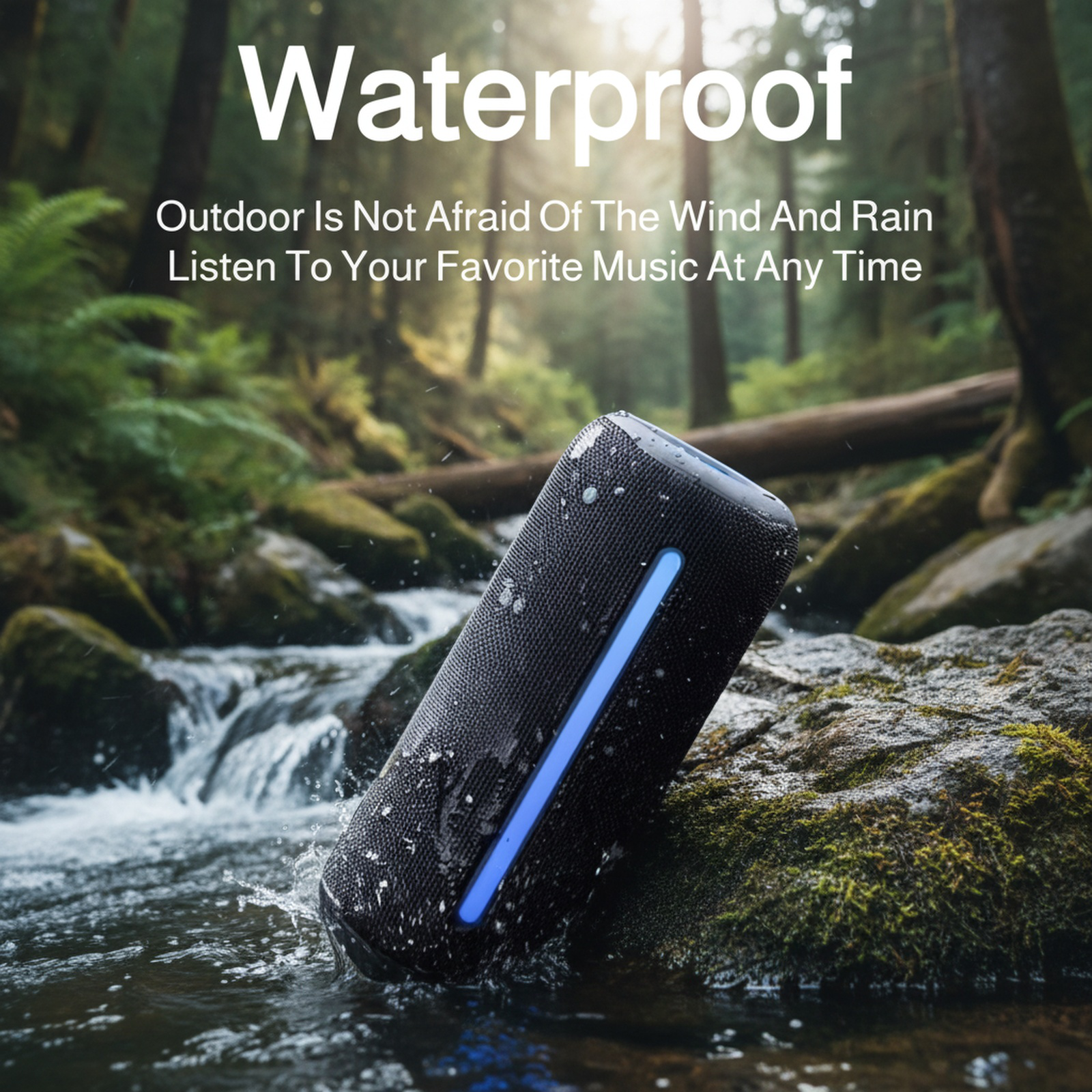 Wireless High-Power Portable Outdoor Waterproof Bluetooth Speaker