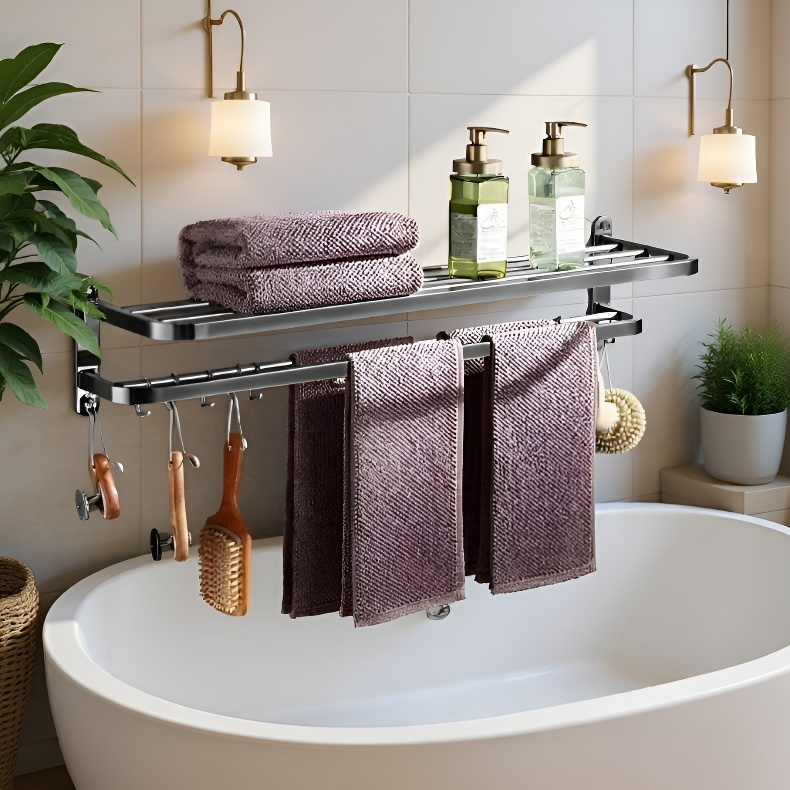 Wall-mounted Stainless Steel Towel Rack