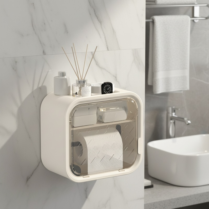 Multifunctional Toilet Paper Storage Box