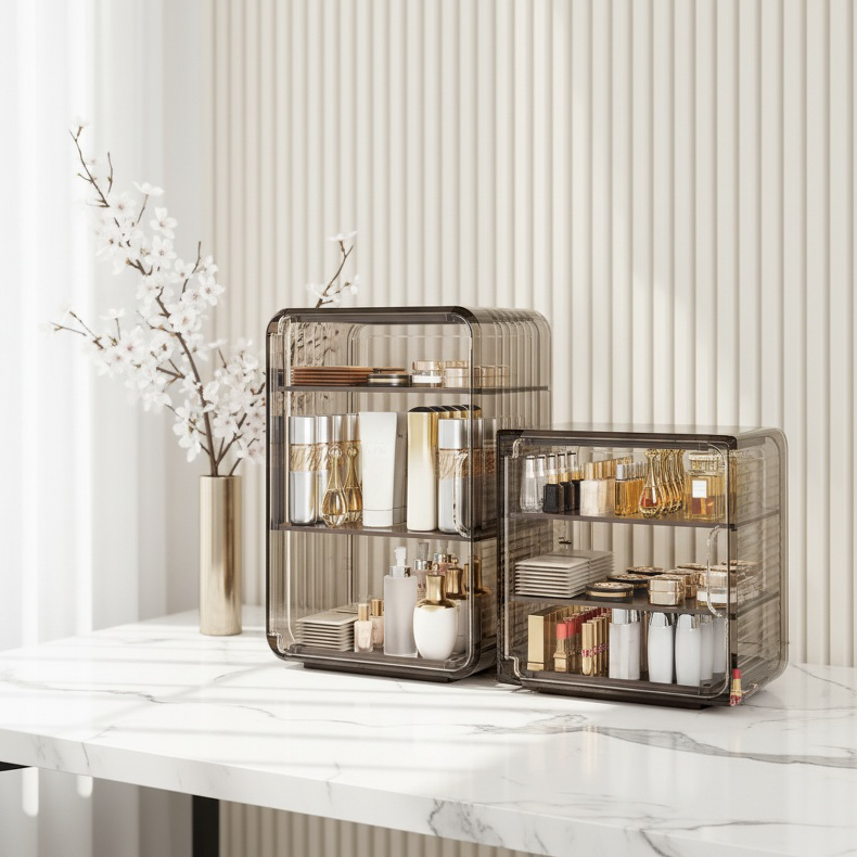 Organisateur de maquillage élégant et pratique