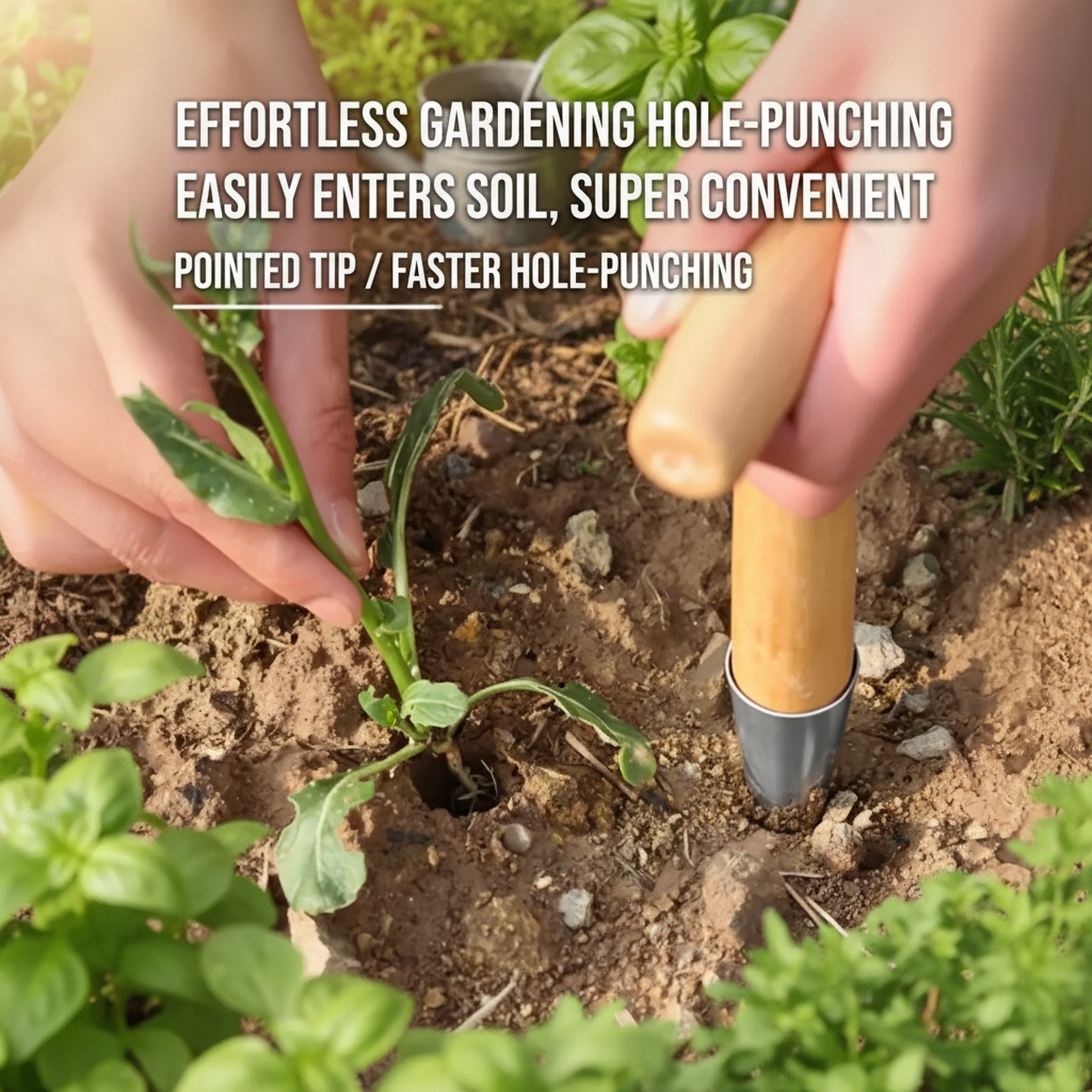 Stainless Steel Horticulture Vegetable Seeder