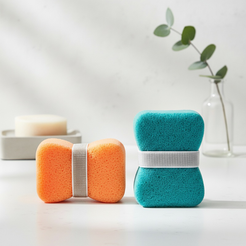 Espuma limpiadora profunda con diseño de estructura de esponja de panal