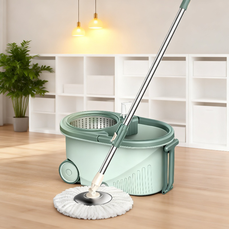 Carro multifuncional de fregona doméstica resistente a la corrosión