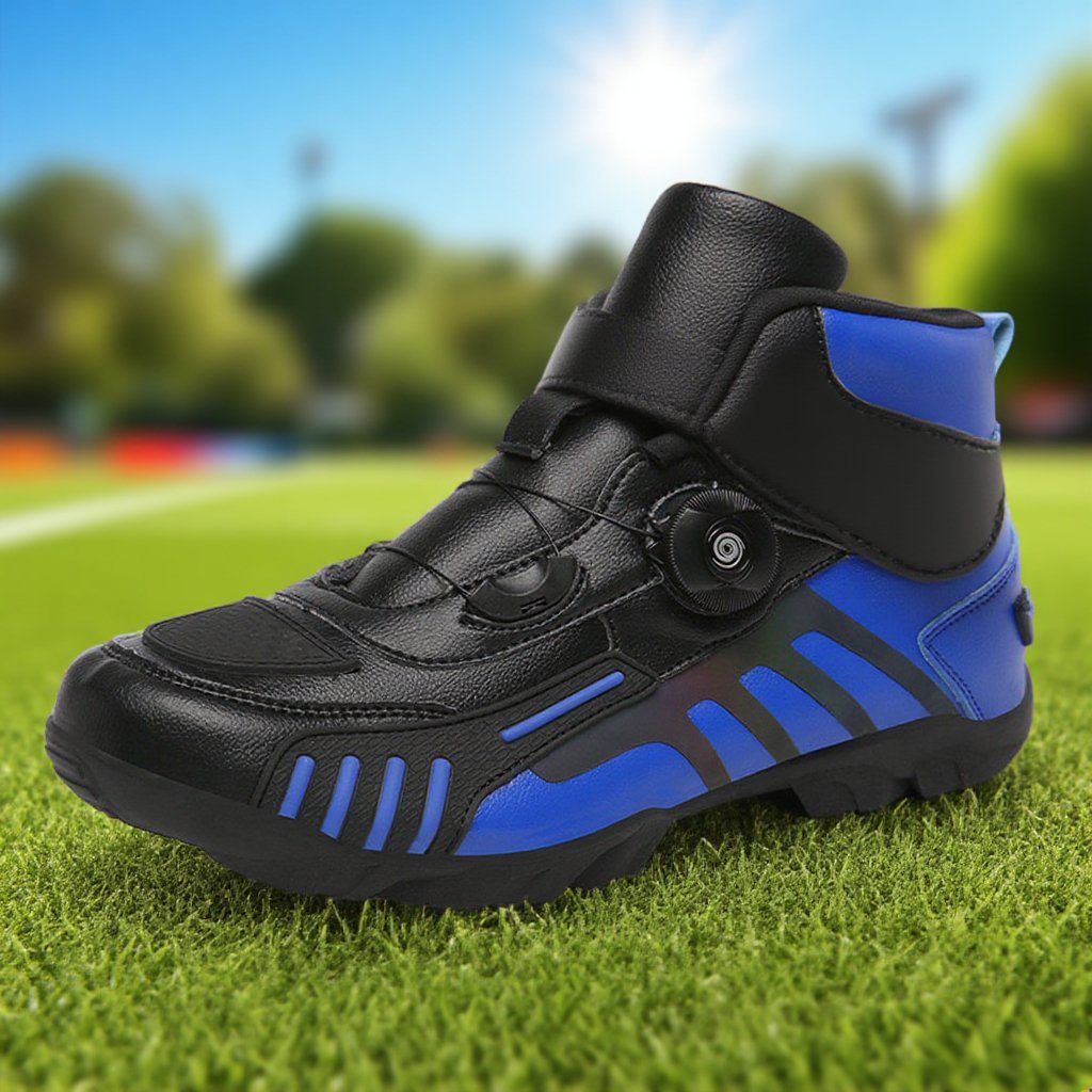  冬季バイク用レーシングショートブーツ オフロードモーターサイクルシューズ