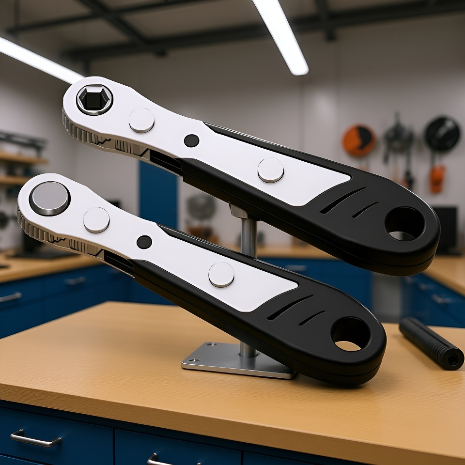 ミニサイズ1/4ラチェットレンチドライバーツールセット全体画像