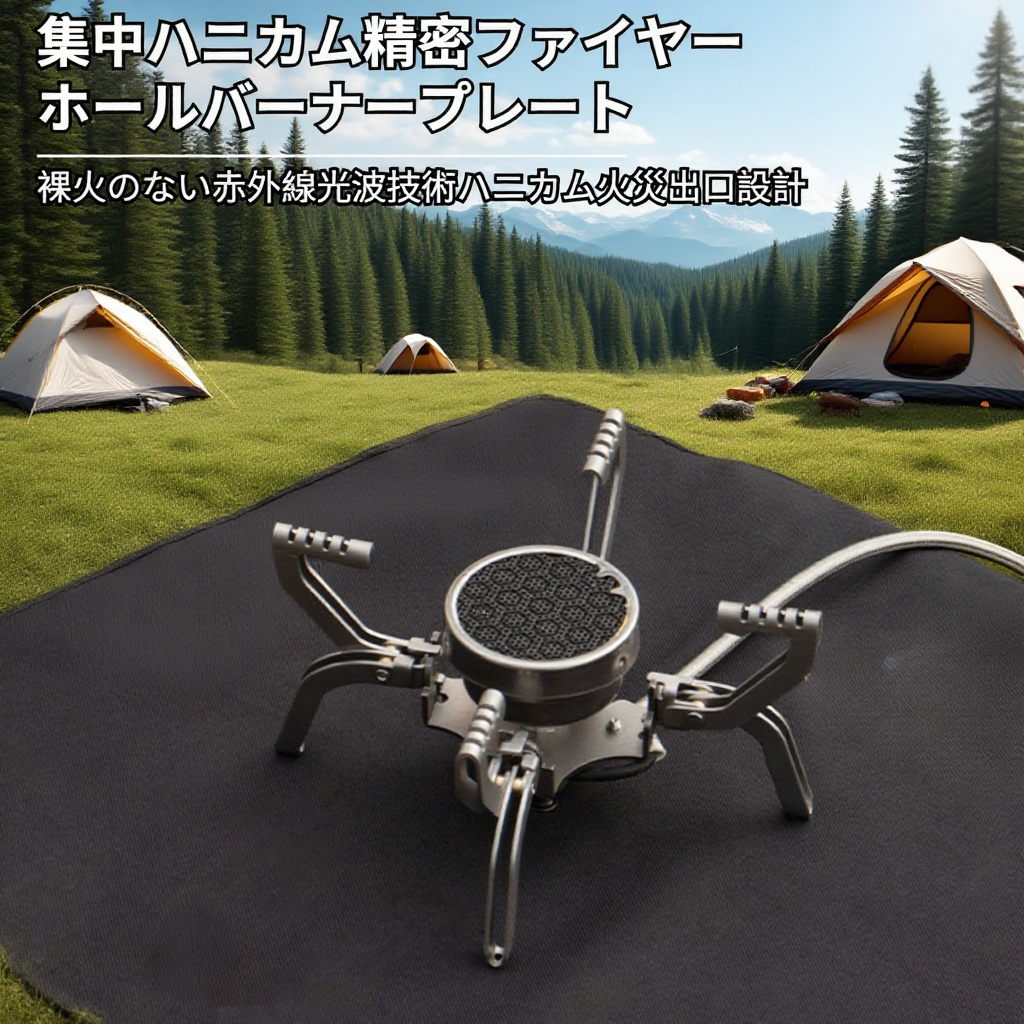 アウトドア暖房器具としてのUFO型ストーブ