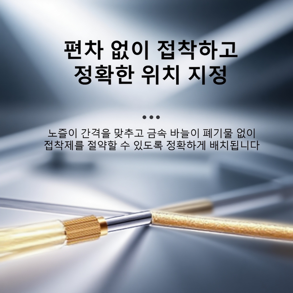 정밀 충전 미장 실란트 절약 노즐 위치 지정기