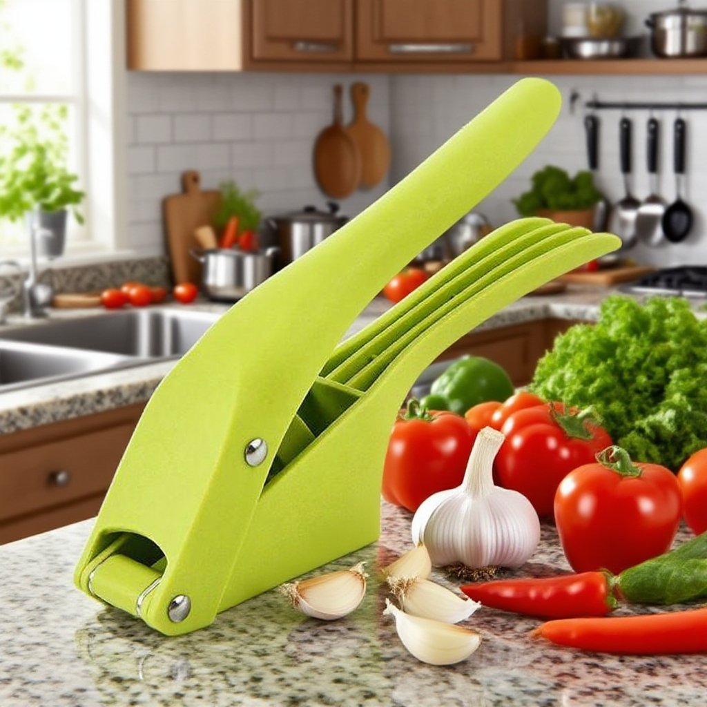 수동 마늘 압축기