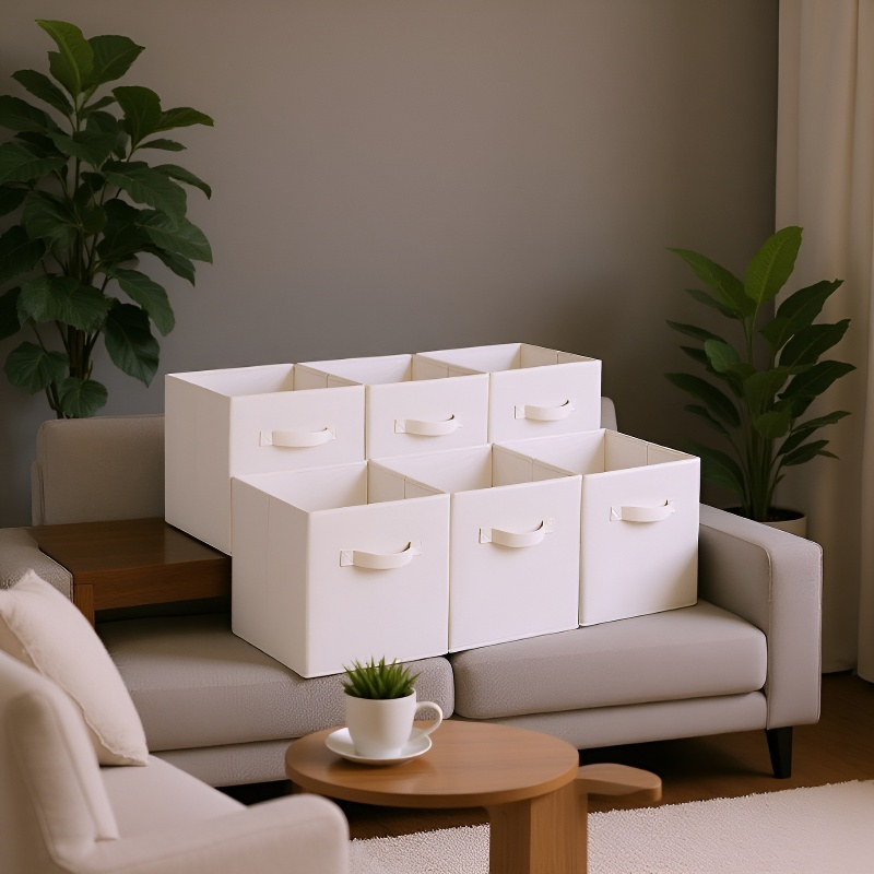 布製収納ボックス 折りたたみ式 フリーインストール 収納ボックス 寝室 ワードローブ 衣類 おもちゃ デスクトップ収納ボックス