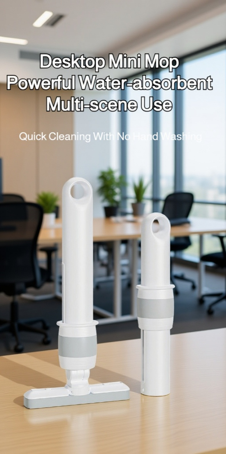 No-wash mini mop for modern homes
