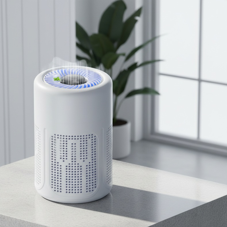 Purificateur d'air à ions négatifs haute efficacité, éliminateur de fumée et d'odeurs d'intérieur
