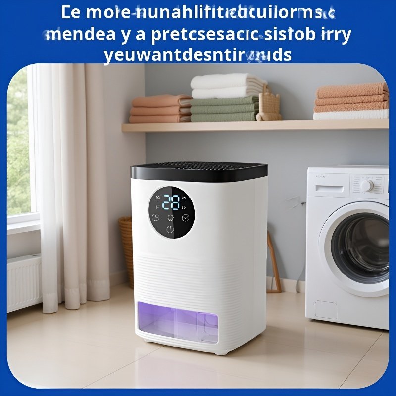 Deshumidificador portátil pequeño para sótanos domésticos